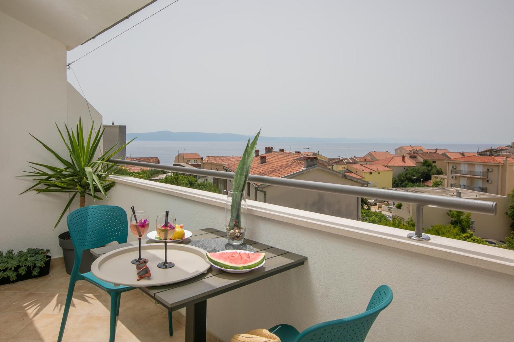 Sea View Ela Apartments Подгора Номер фото